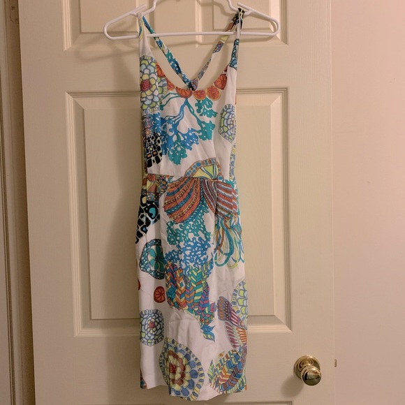 Banana Republic x Trina Turk summer dress 0P - Picture 1 of 9